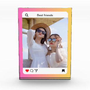 aangepaste fototekst instagramblok decoratie fotoblokken