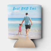 Aangepaste fototekst Koelbox Uw beste dag ooit Blikjeskoeler (Achterkant)