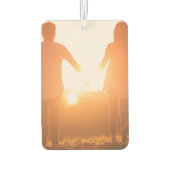 Aangepaste fototekst Licht uw design luchtverfriss Luchtverfrisser (Achterkant)