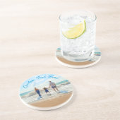 Aangepaste fototekst Onderzetter je favoriete foto (Zijkant)