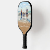 Aangepaste fototekst Pickleball Paddle Je familie (Links)