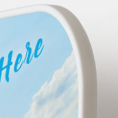 Aangepaste fototekst Pickleball Paddle Je foto's (Links Detail)