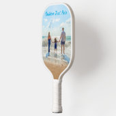 Aangepaste fototekst Pickleball Paddle Je foto's (Links)