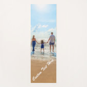Aangepaste fototekst Yoga Mat - Uniek jouw ontwerp (Voorkant)