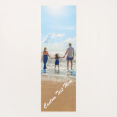 Aangepaste fototekst Yoga Mat - Uniek jouw ontwerp (Achterkant)