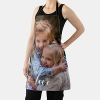Aangepaste fototemplate Familie Liefde Script