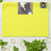 Aangepaste fototheedoek theedoek (Gevouwen)