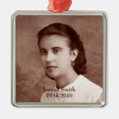 Aangepaste fototoetsenbord metalen ornament (Voorkant)