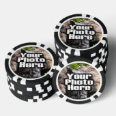 Aangepaste fototoetsenbord pokerchips (Opstapeling)
