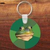 Aangepaste Foute Bachelor Frog-Sleutelhanger Sleutelhanger (Voorkant)