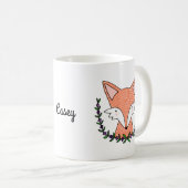 Aangepaste Fox Mok Aangepaste Fox Mok Cute Fox Mok (Voorkant rechts)