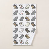 Aangepaste franchise badhanddoek set bad handdoek (Handdoek)