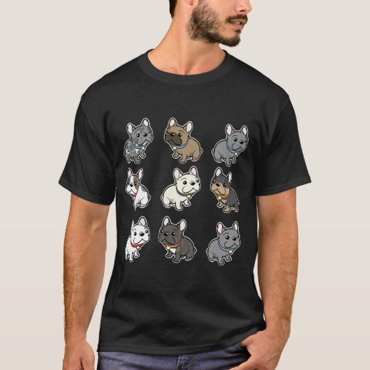Aangepaste Franse kunst T-shirt (Voorkant)