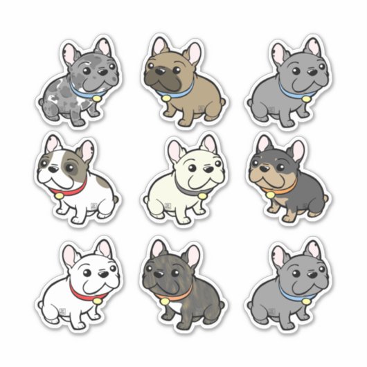 aangepaste franse sticker kunst (Voorkant)