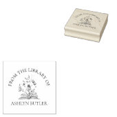 Aangepaste 'From the Library Of'-stempel Rubberstempel (Gestempeld)