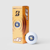 Aangepaste Fun-berichtnaam Golfballen (Verpakking)