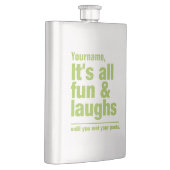 Aangepaste FUN- en LAUGHS-kolf Flacon (Rechts)
