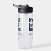 aangepaste FUN & LAUGHS-naam Waterfles (Rechts)