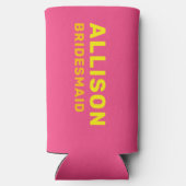 Aangepaste Fun Moderne Bachelorette Zomer Strand T (Achterkant)