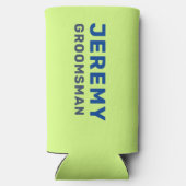 Aangepaste Fun Moderne Koele Bachelor Zomer Strand (Achterkant)