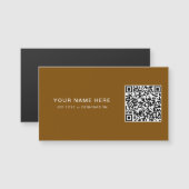 Aangepaste Functie Magneet Kaart met QR-code (Voorkant / Achterkant)