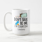 Aangepaste Funny Pharmacist/Tech Coffee Mok (Links)