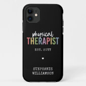 Aangepaste fysieke therapie PT Afstuderen Case-Mate iPhone Case (Achterkant)