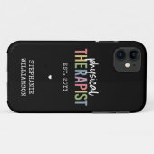 Aangepaste fysieke therapie PT Afstuderen Case-Mate iPhone Case (Achterkant (horizontaal))