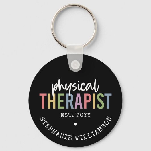 Aangepaste fysieke therapie PT Afstuderen Sleutelhanger (Voorkant)