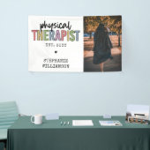 Aangepaste fysieke therapie PT Afstuderen Spandoek (Beurs)