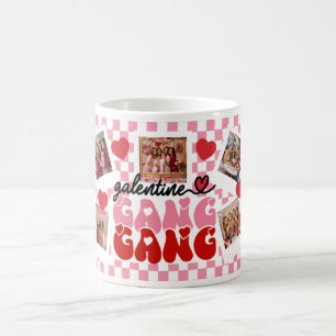 Aangepaste Galentine's Gang Fotocollage Koffiemok