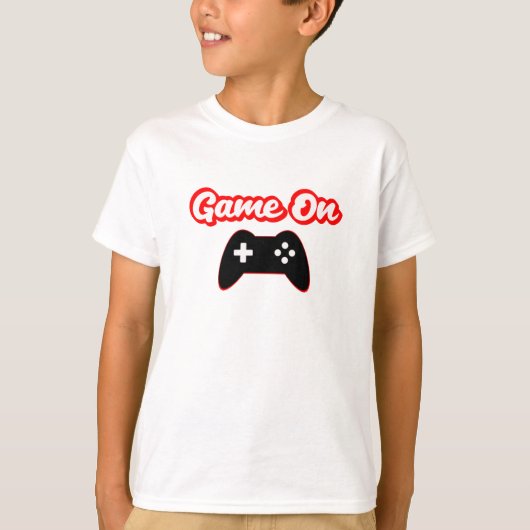 Aangepaste Gamer Shirt - Gepersonaliseerde Video G (Voorkant)