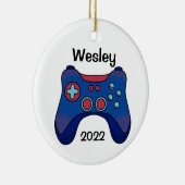 Aangepaste gamer-versiering keramisch ornament (Rechts)