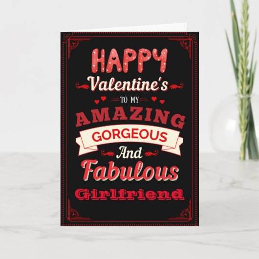 Aangepaste geadresseerde Valentijn Kaart (Voorkant)