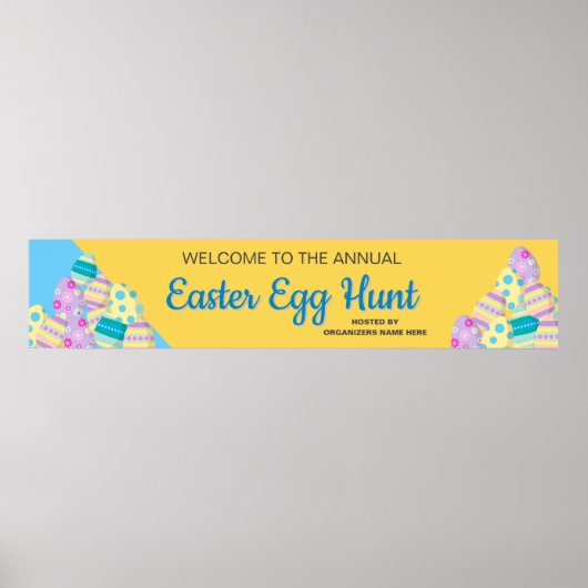 Aangepaste gebarentaal paashagel poster (Voorkant)