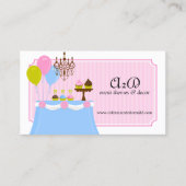 Aangepaste gebeurtenislijst visitekaartje (Voorkant)