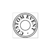 Aangepaste gebeurtenisstempel rubberstempel (Afrduk)