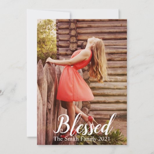 Aangepaste Geblesseerd Kerstmis Feestdagenkaart (Voorkant)