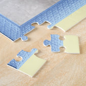 Aangepaste geboorte aankondiging puzzel (Zijkant)