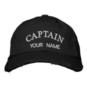 Aangepaste geborduurde Captain Sjabloon Pet