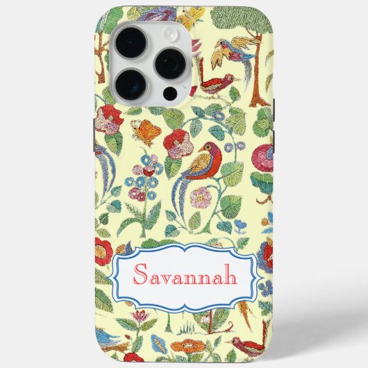 Aangepaste  geborduurde patroontelefoon Case-Mate iPhone case (Achterkant)