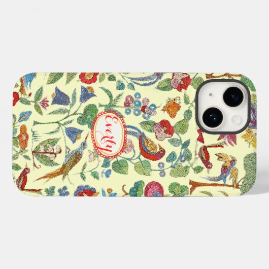 Aangepaste  geborduurde patroontelefoon Case-Mate iPhone case (Achterkant (horizontaal))