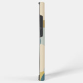 Aangepaste geel-blauwe molecule Samsung Phone Case Samsung Galaxy Hoesje (Rechterkant)