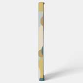 Aangepaste geel-blauwe molecule Samsung Phone Case Samsung Galaxy Hoesje (Linkerkant)