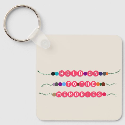 Aangepaste geheugen sleutelhanger (Voorkant)