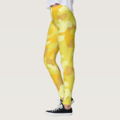 Aangepaste gele Camouflage-Leggings Leggings (Links)