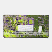 Aangepaste gele PCB-printplaat voor IT-professiona Bureaumat (Keyboard & Muis)