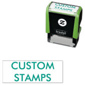 Aangepaste gepersonaliseerde 1,8" x 0,65" Zelfinkt Zelfinktende Stempel (In situ)