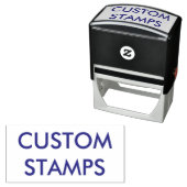 Aangepaste gepersonaliseerde 2,9" x 1,4" Zelfinkt Zelfinktende Stempel (In situ)