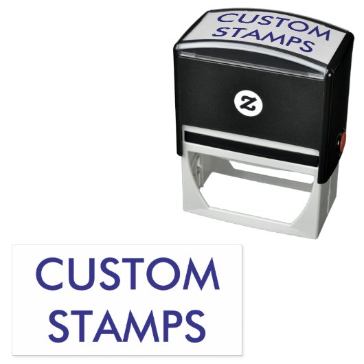 Aangepaste gepersonaliseerde 2,9" x 1,4" Zelfinkt  Zelfinktende Stempel (In situ)